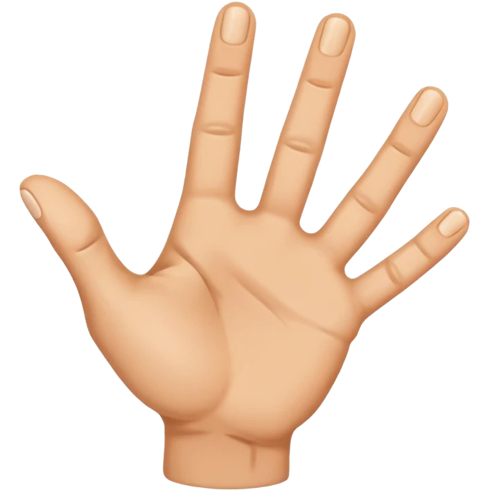shocker hand  emoji