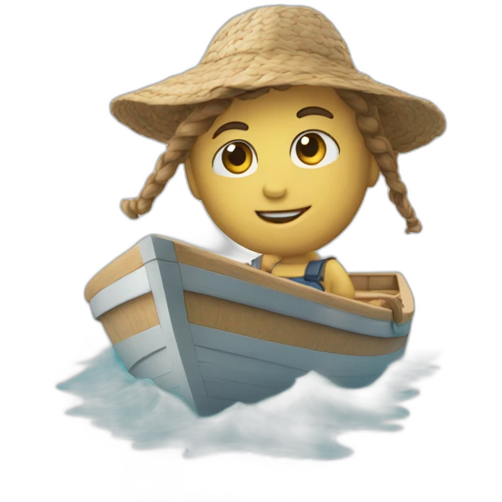 Chat sur bateau emoji