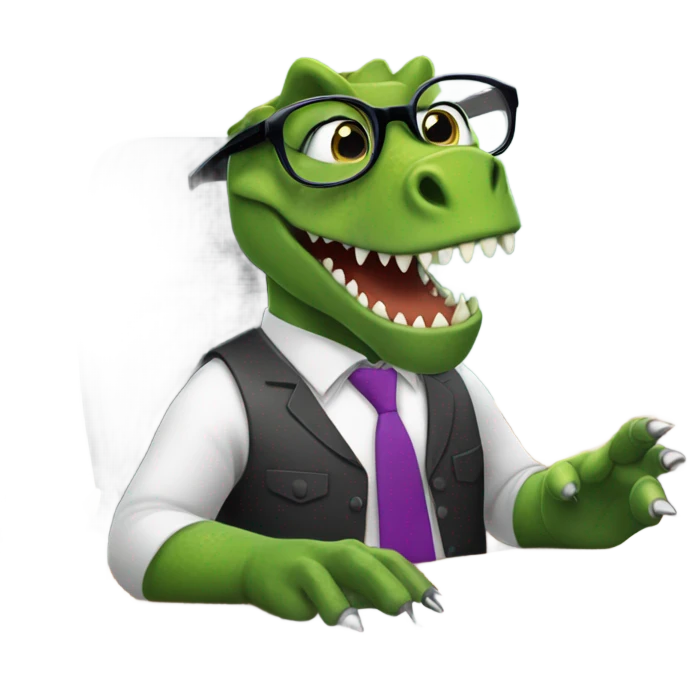 office dinosaur emoji