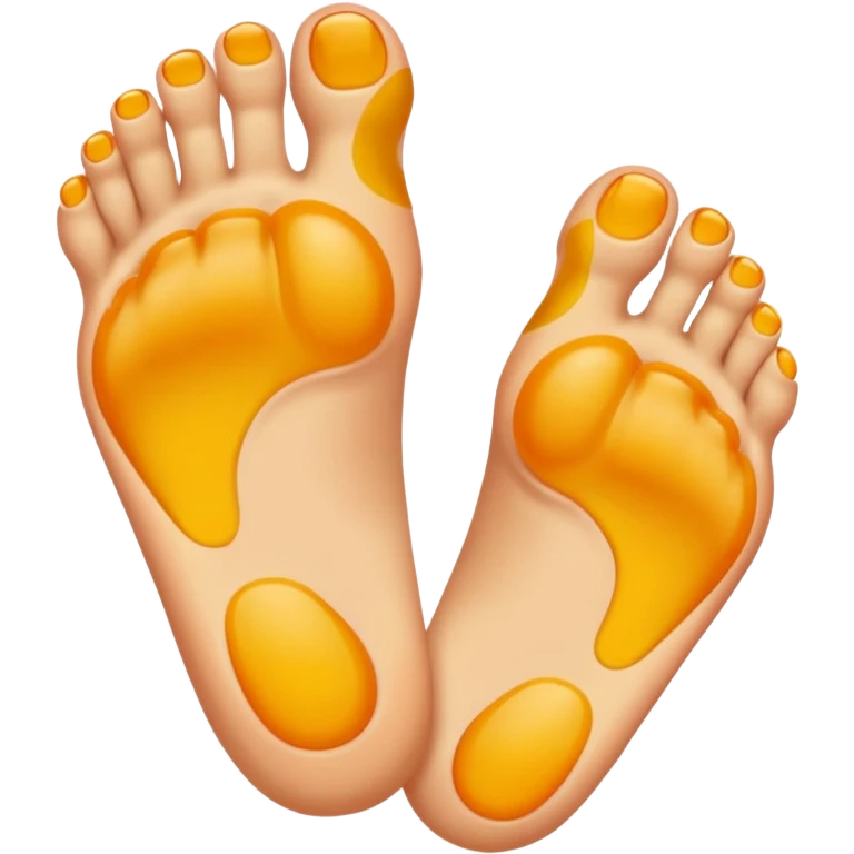 Blisters on the feet emoji