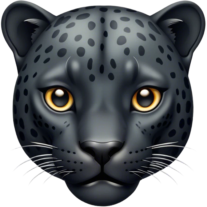 Black jaguar emoji