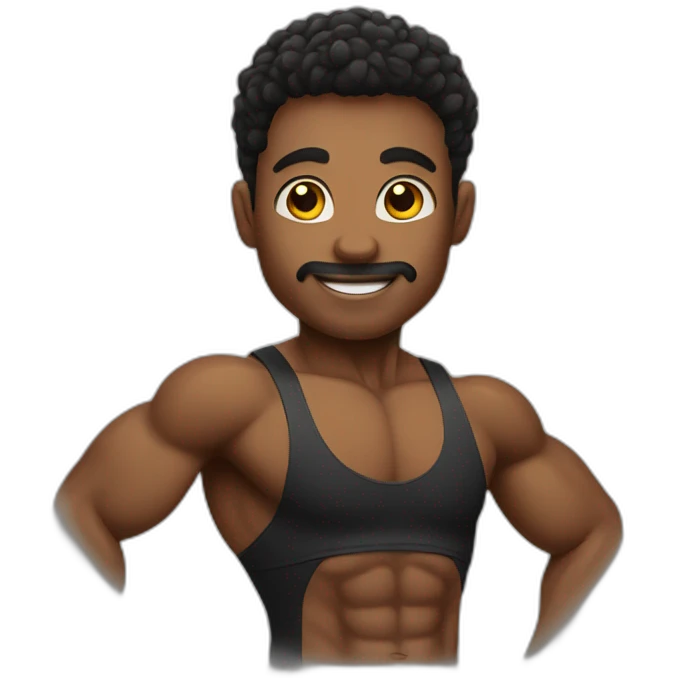 Calisthenics athlete emoji