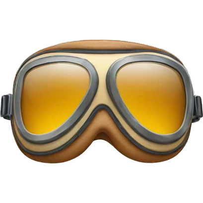 aviator goggles emoji
