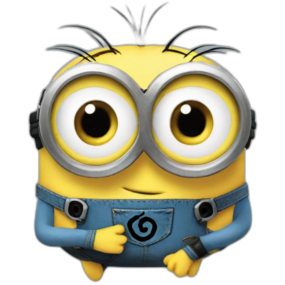 Minion heart emoji