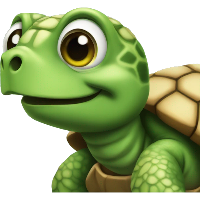 clever turtle  emoji