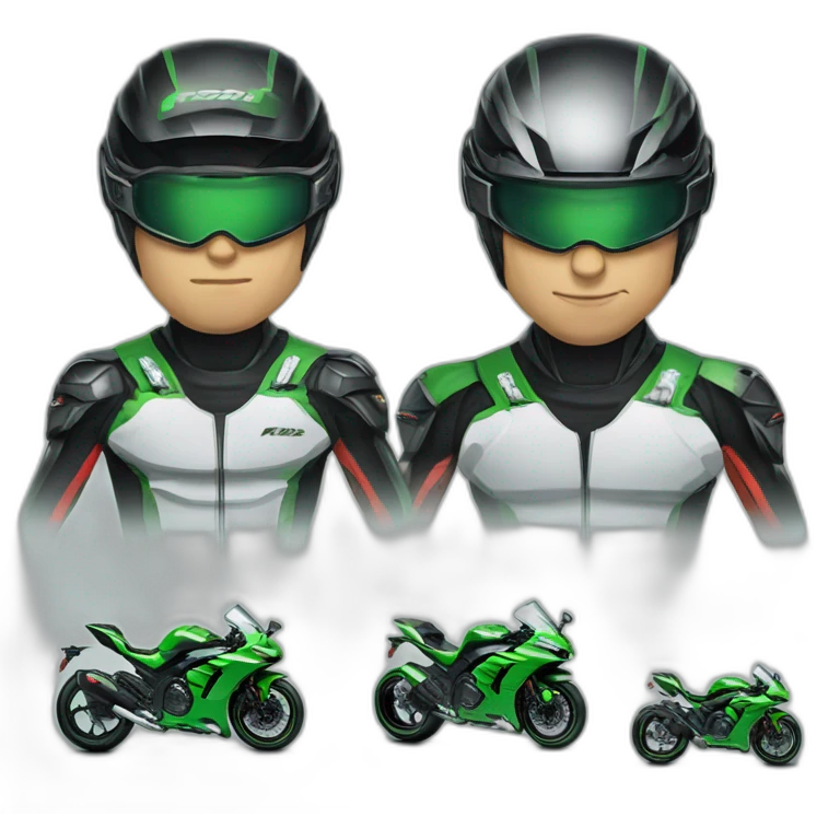 Kawasaki ninja h2r emoji