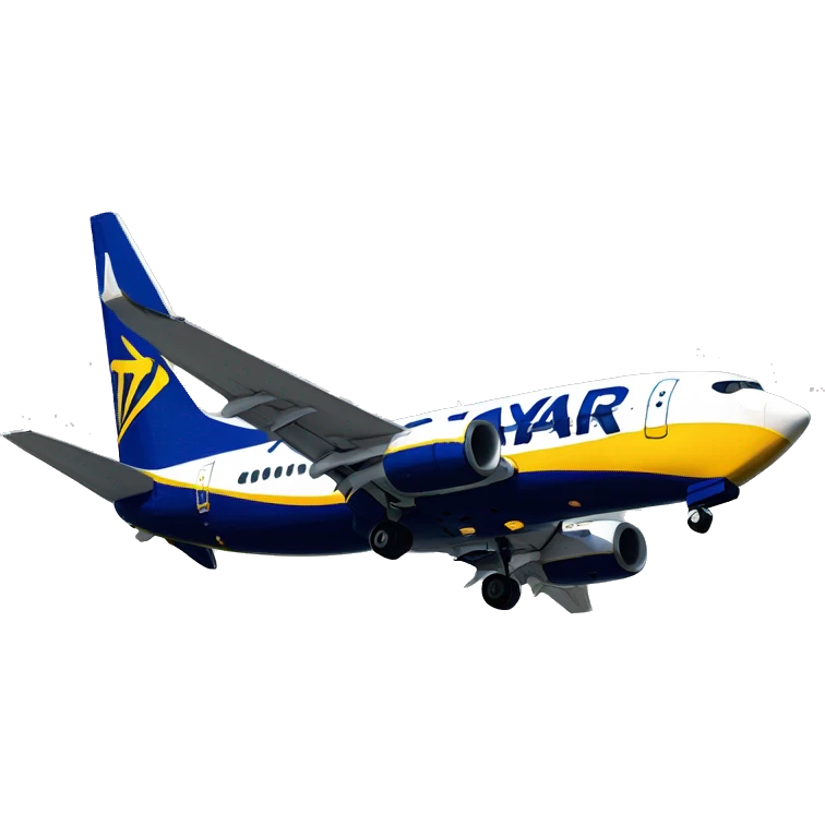 Boeing 737-800 Ryanair  emoji