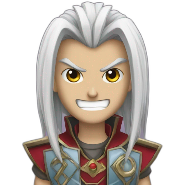 Playing yu-gi-oh emoji