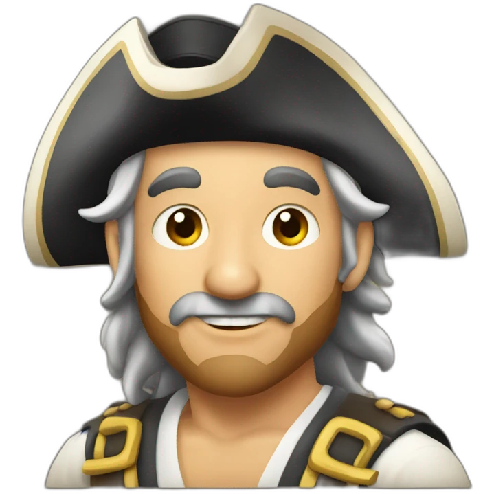 Pirate Tea Master emoji