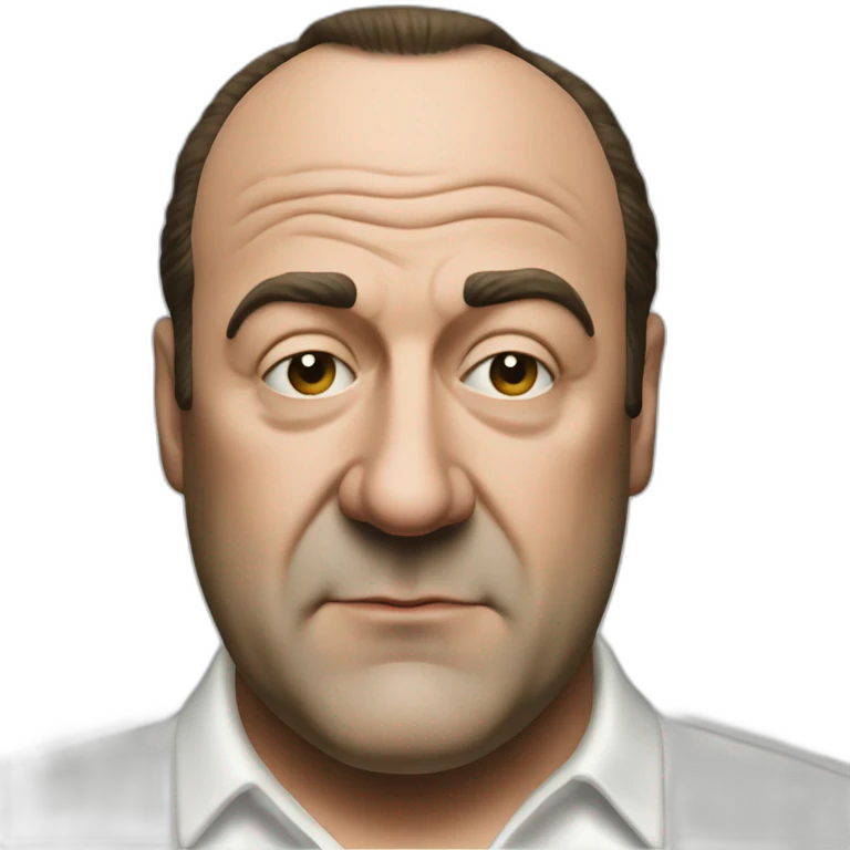 Tony soprano steam from nose emoji