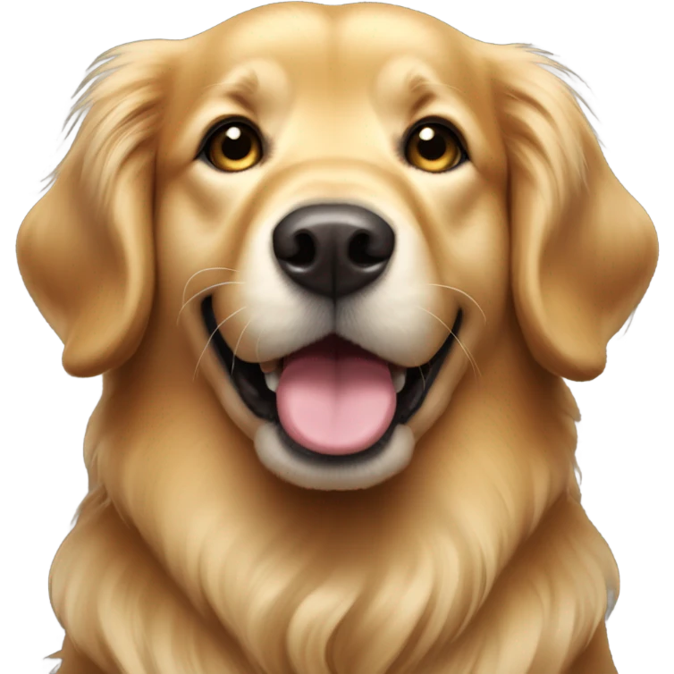 golden retriever  emoji