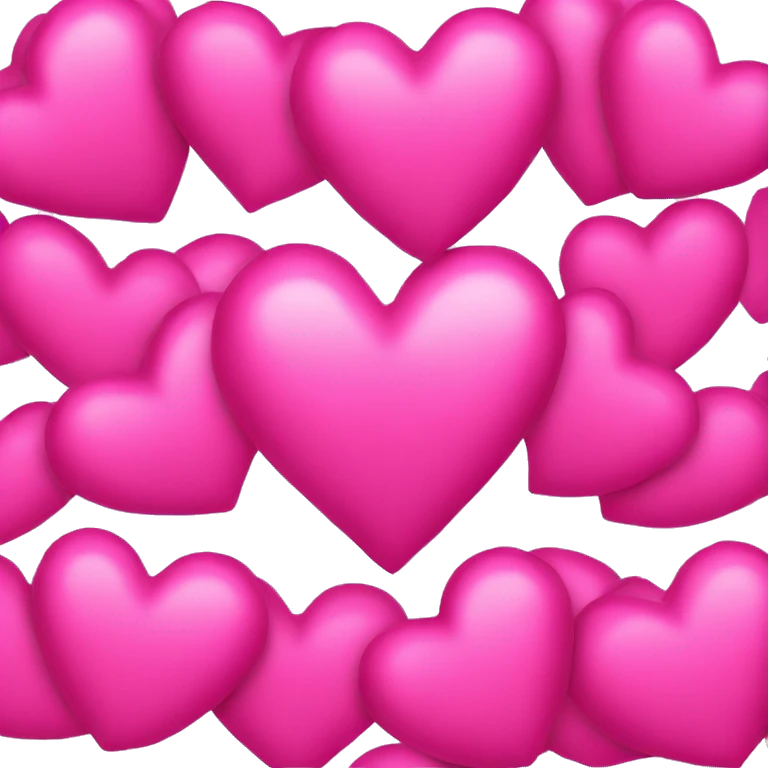 hot pink heart emoji