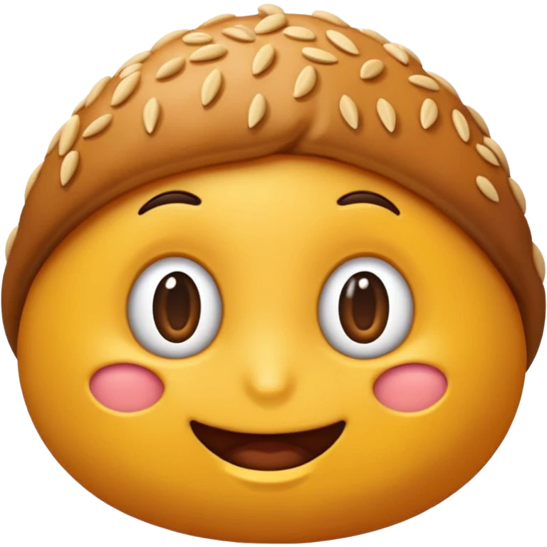 Una manciata di semi di sesamo emoji