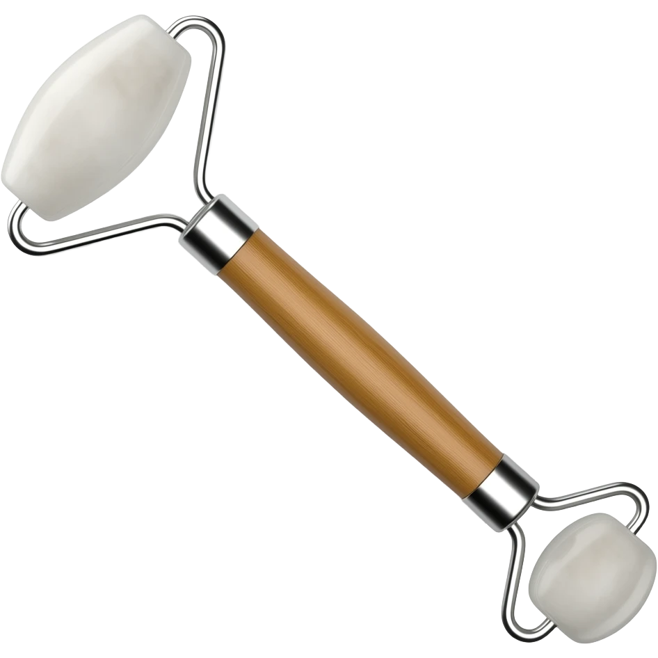 Skincare face roller emoji