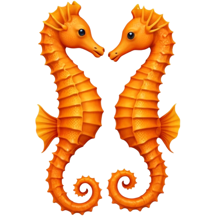 two seahorses emoji