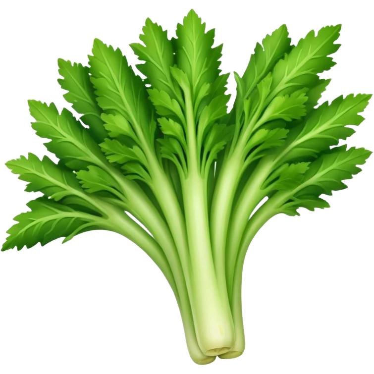 fresh green celery emoji
