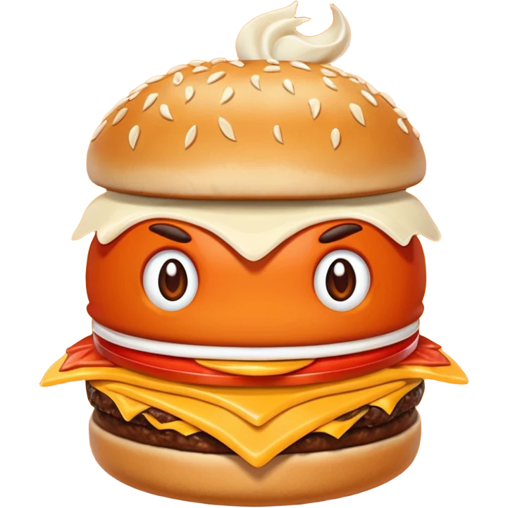 Dracaufeu mange un macdo emoji