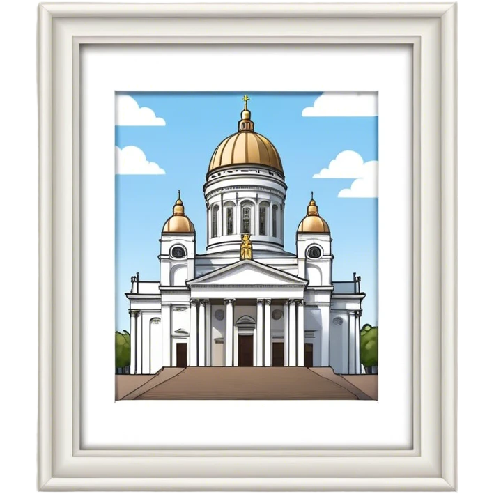Helsinki cathedral  emoji