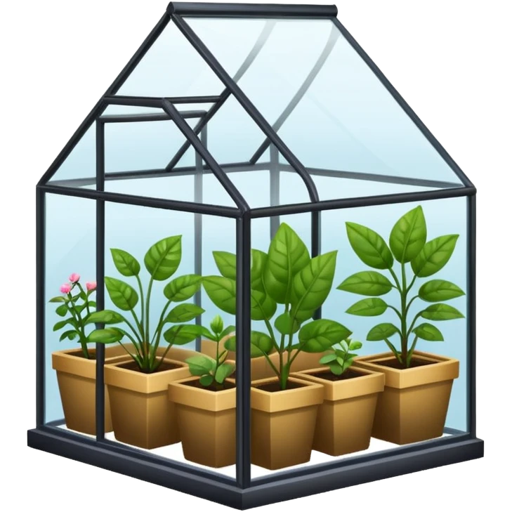 small greenhouse emoji