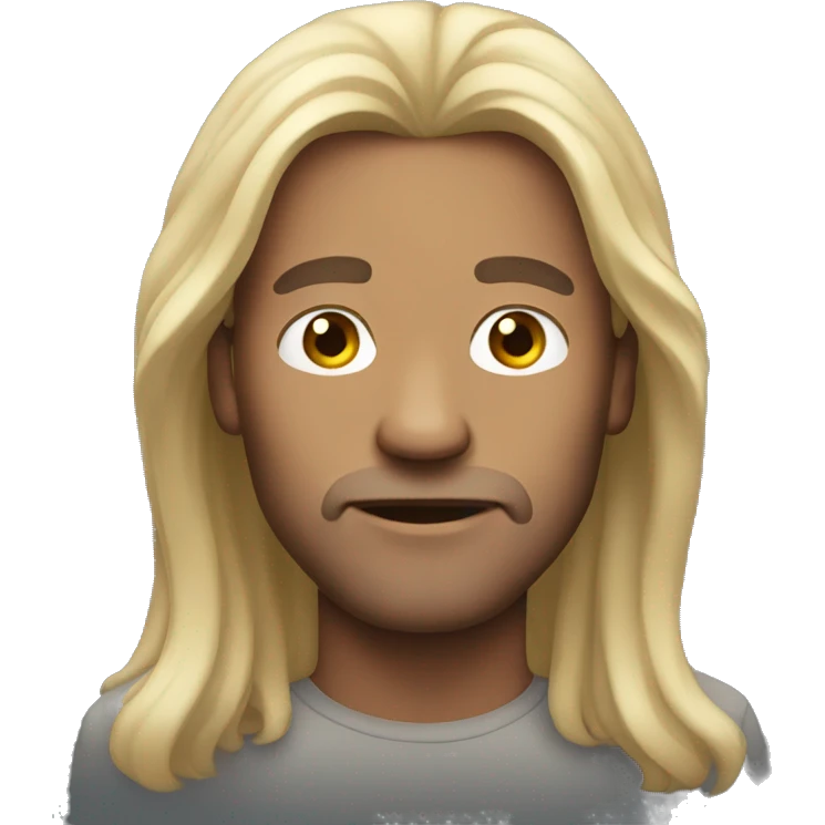 men with long hair emoji