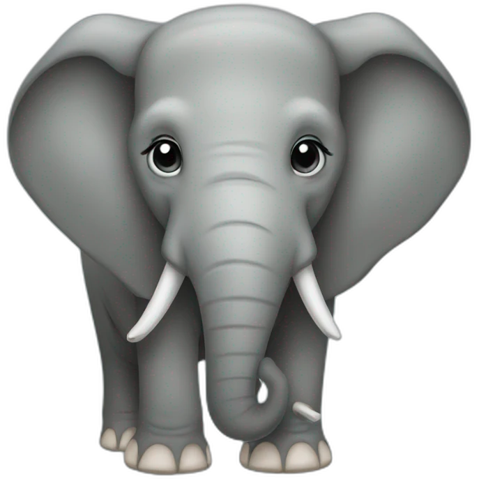 Elephant emoji