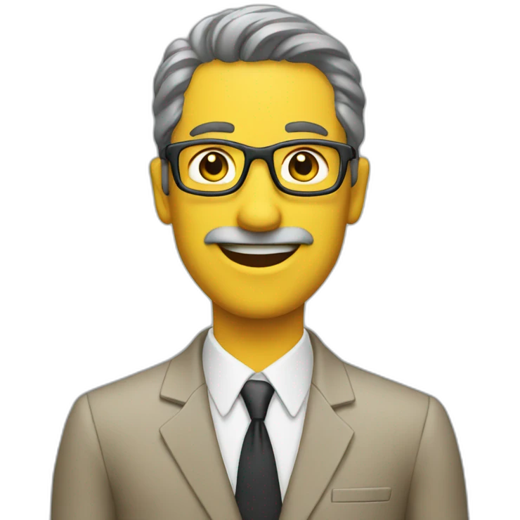 Salesman emoji