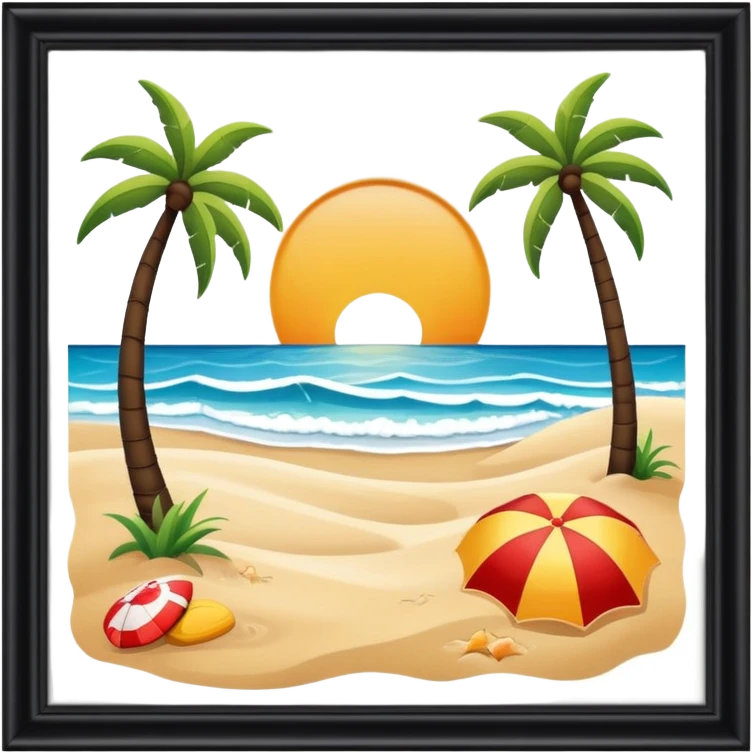 Playa  emoji