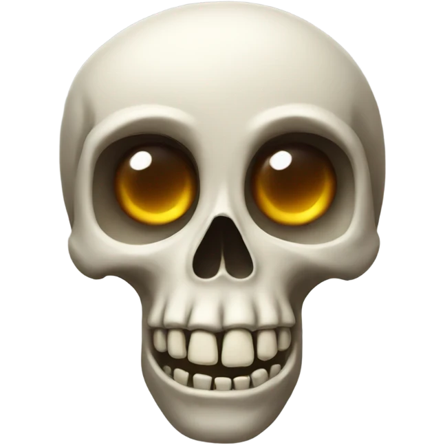 skull surprised emoji
