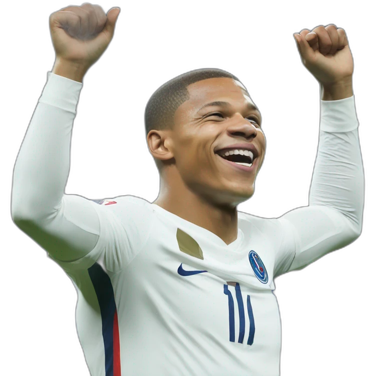 Mbappé celebration emoji