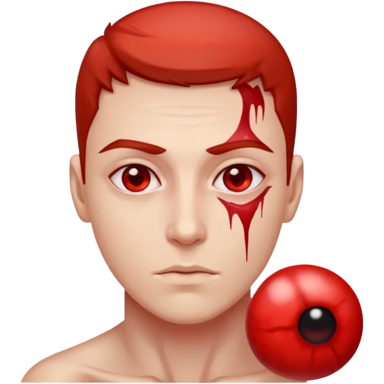 Bloodshot eyes  emoji
