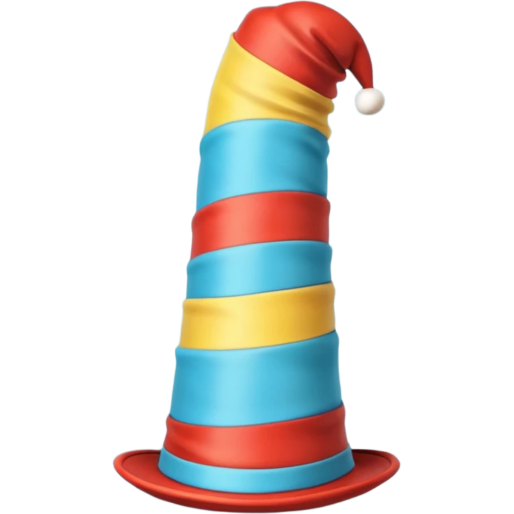 Dr Seuss stove pipe hat emoji