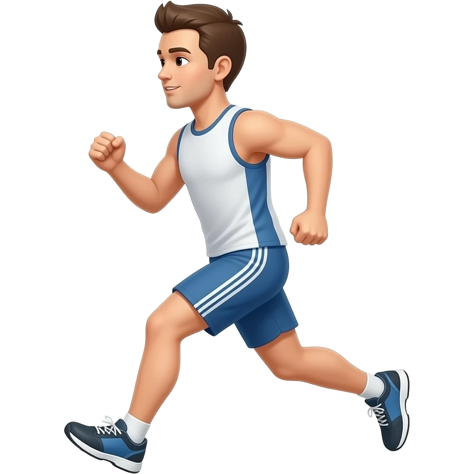 MAN JOGGING emoji