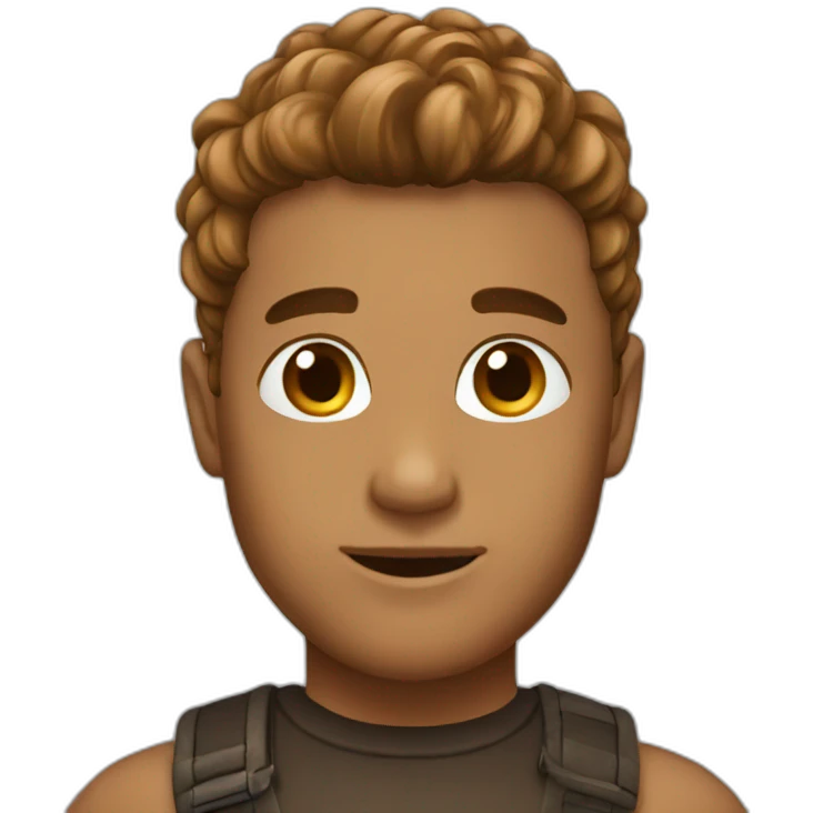 BRONZE HAIR  emoji