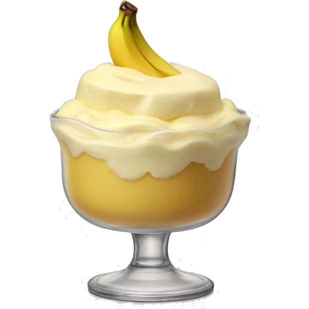 Banana pudding  emoji