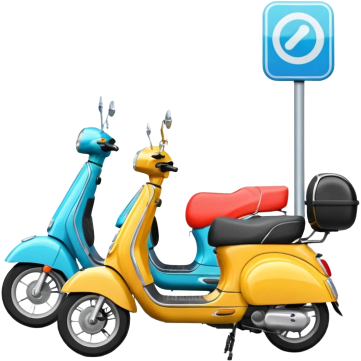 Many Scooters emoji