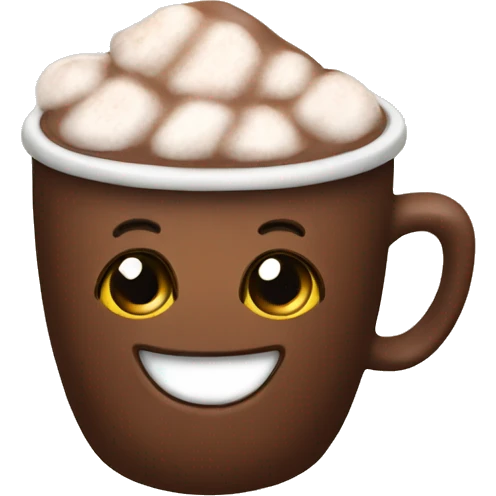 Hot cocoa emoji