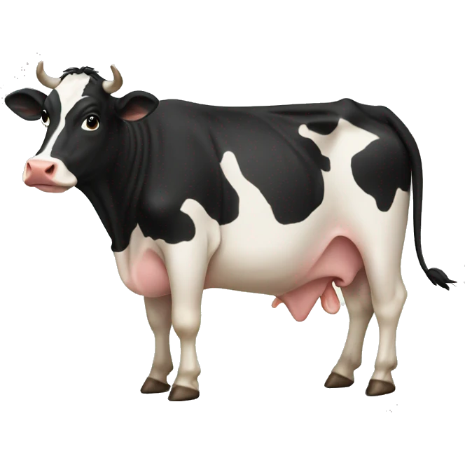 pregnant cow emoji