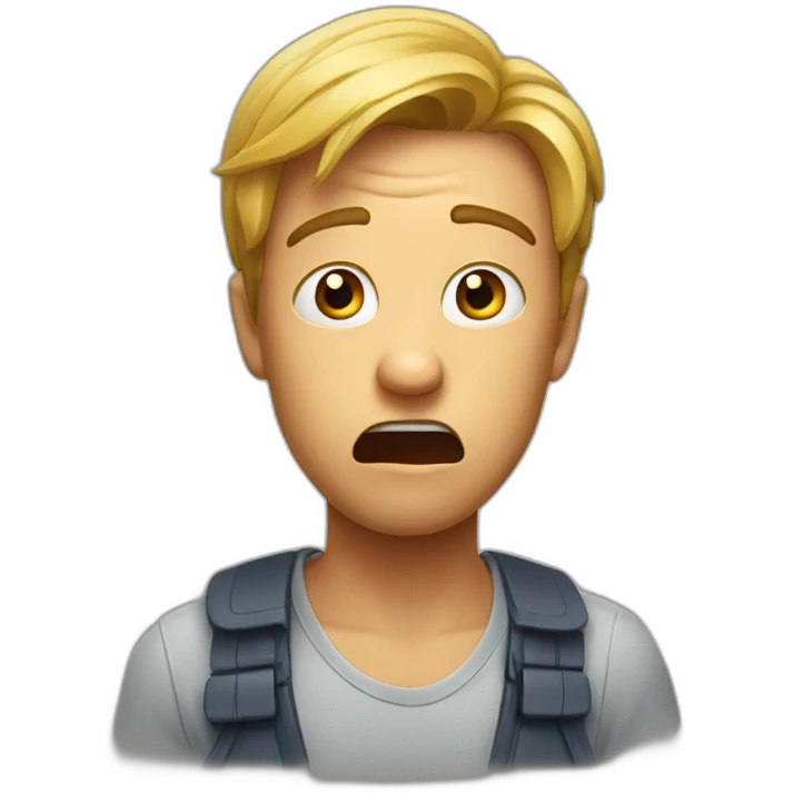 shocked person emoji