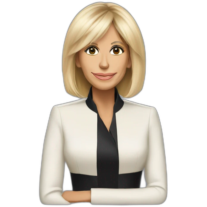 Brigitte macron emoji
