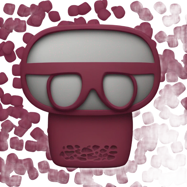 burgundy iMac emoji