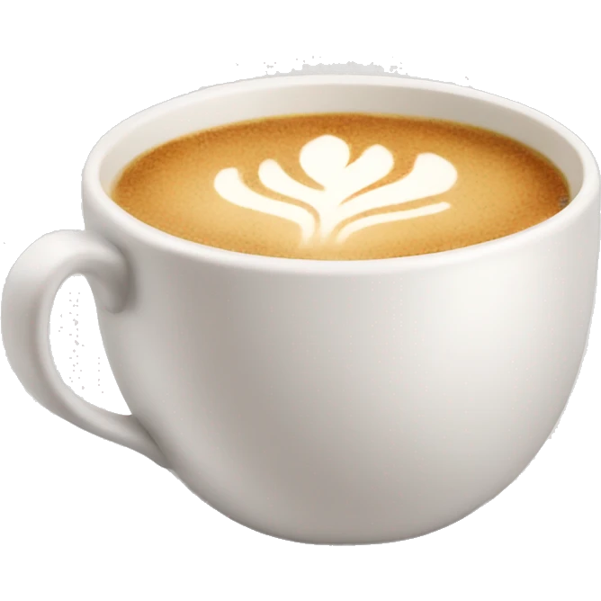 Chai latte emoji