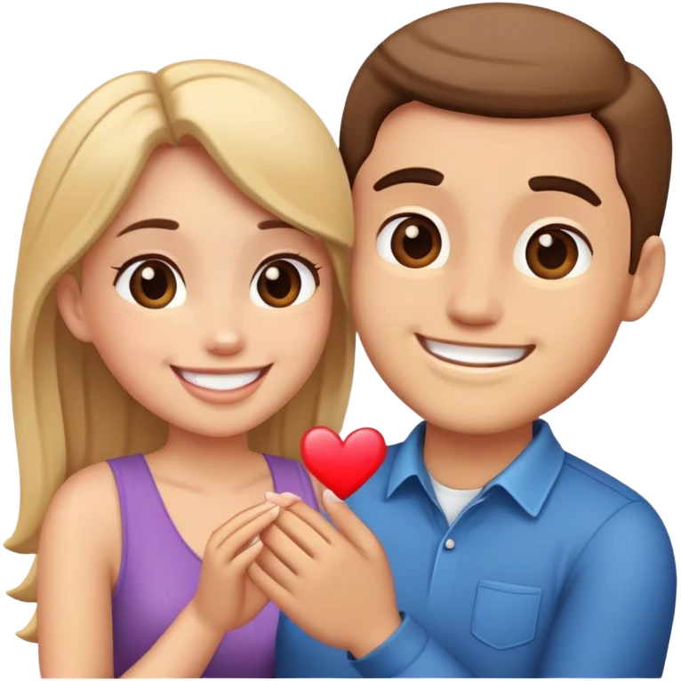 Une demande en mariage emoji