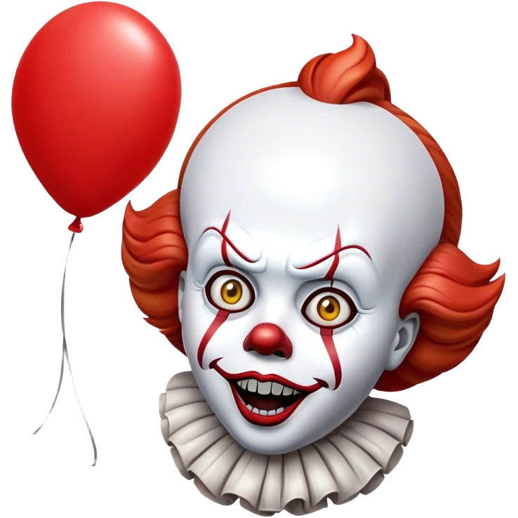 Pennywise balloon emoji