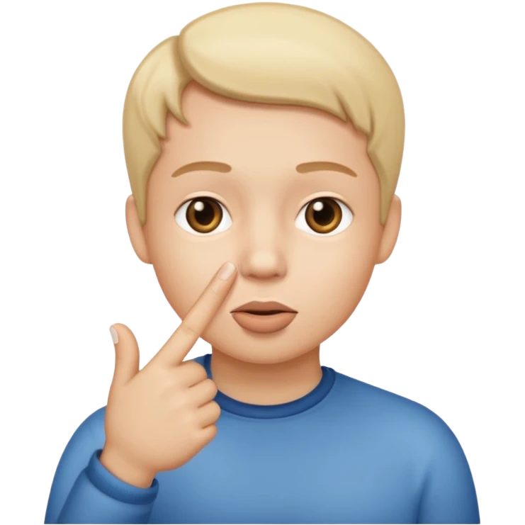 shushing finger emoji