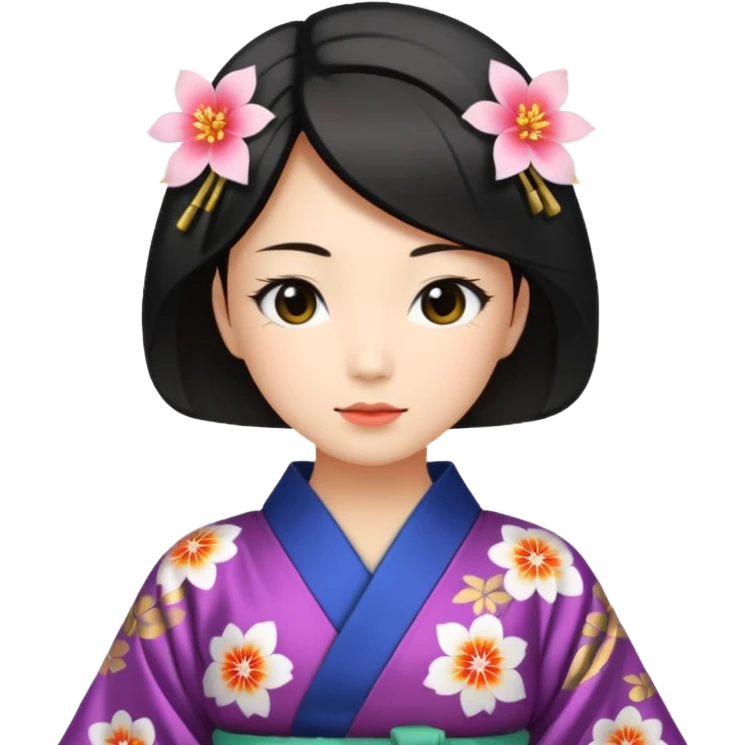 mulher japones emoji