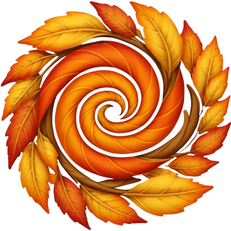 Spinning Leaves emoji