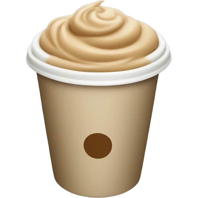 beige starbucks cup emoji