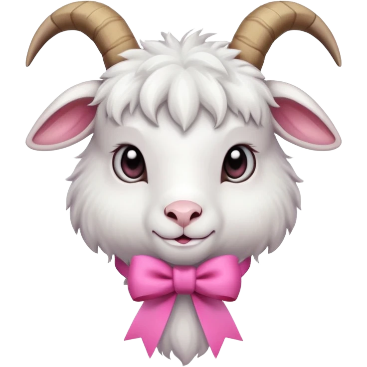 goat with ribbon pookie emoji