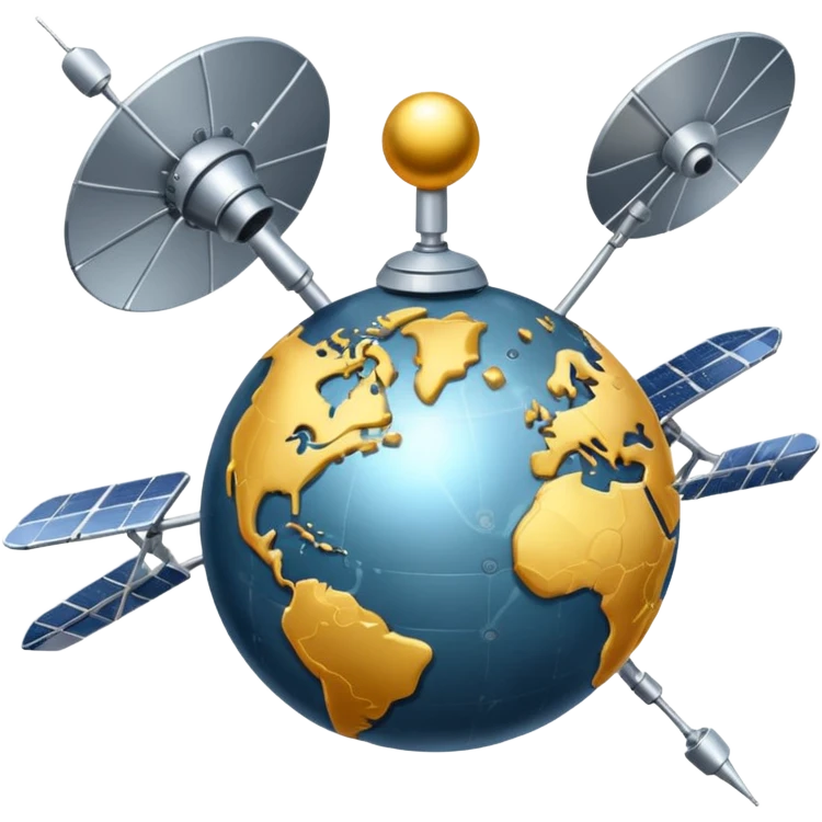GPS-satellite system emoji