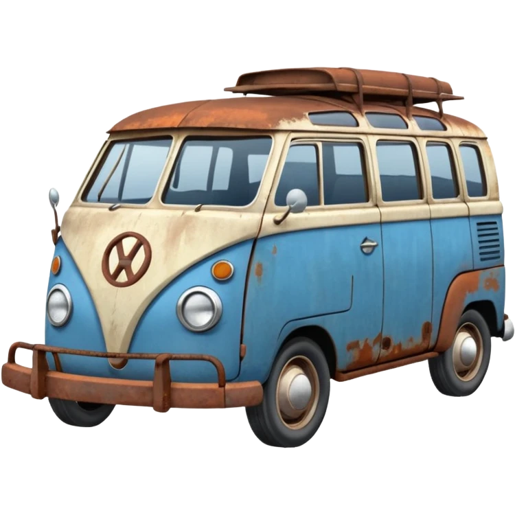 an old wolswagen emoji